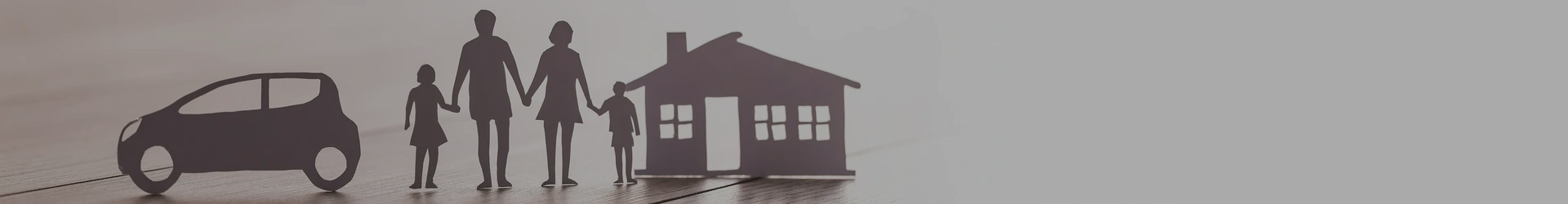 dom, samochód, rodzina